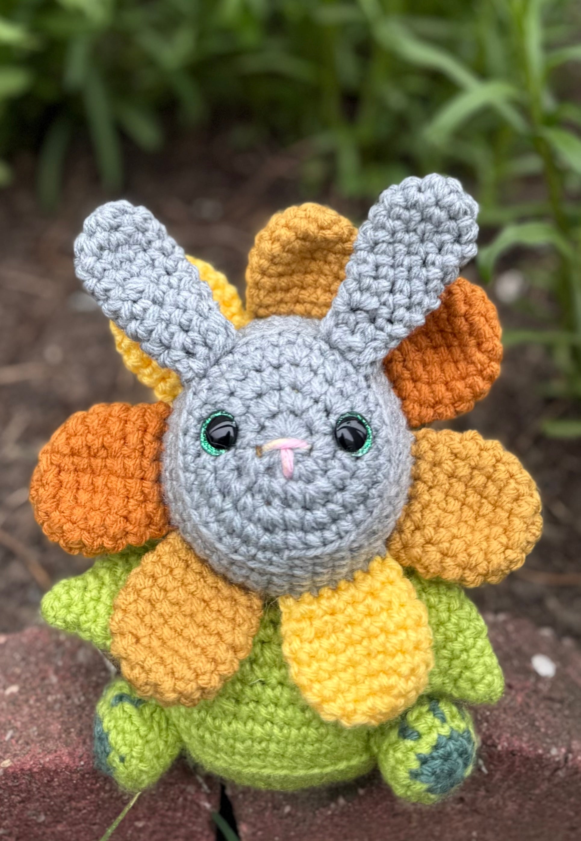 Bunny flower buddy