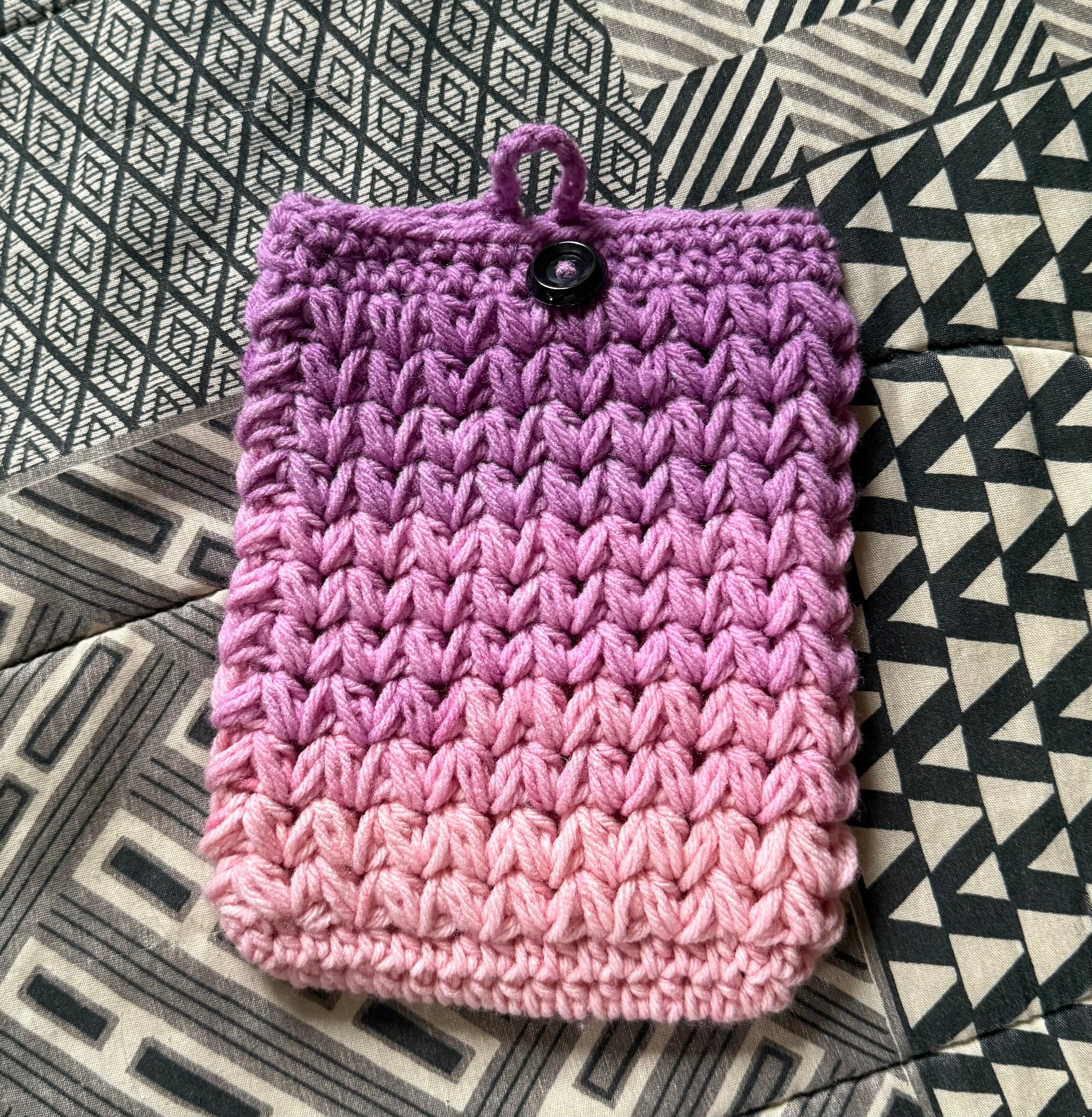 purple ombre kindle case