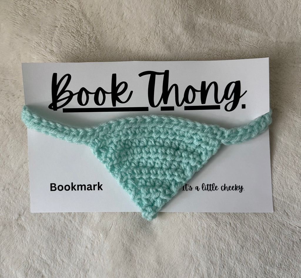 Book thong bookmark (made to order)