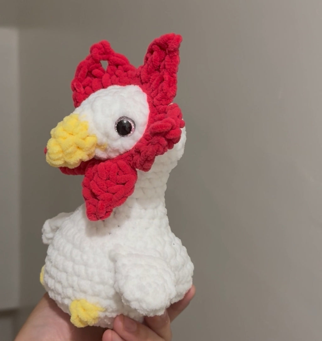 small goose w/ flower (made to order)