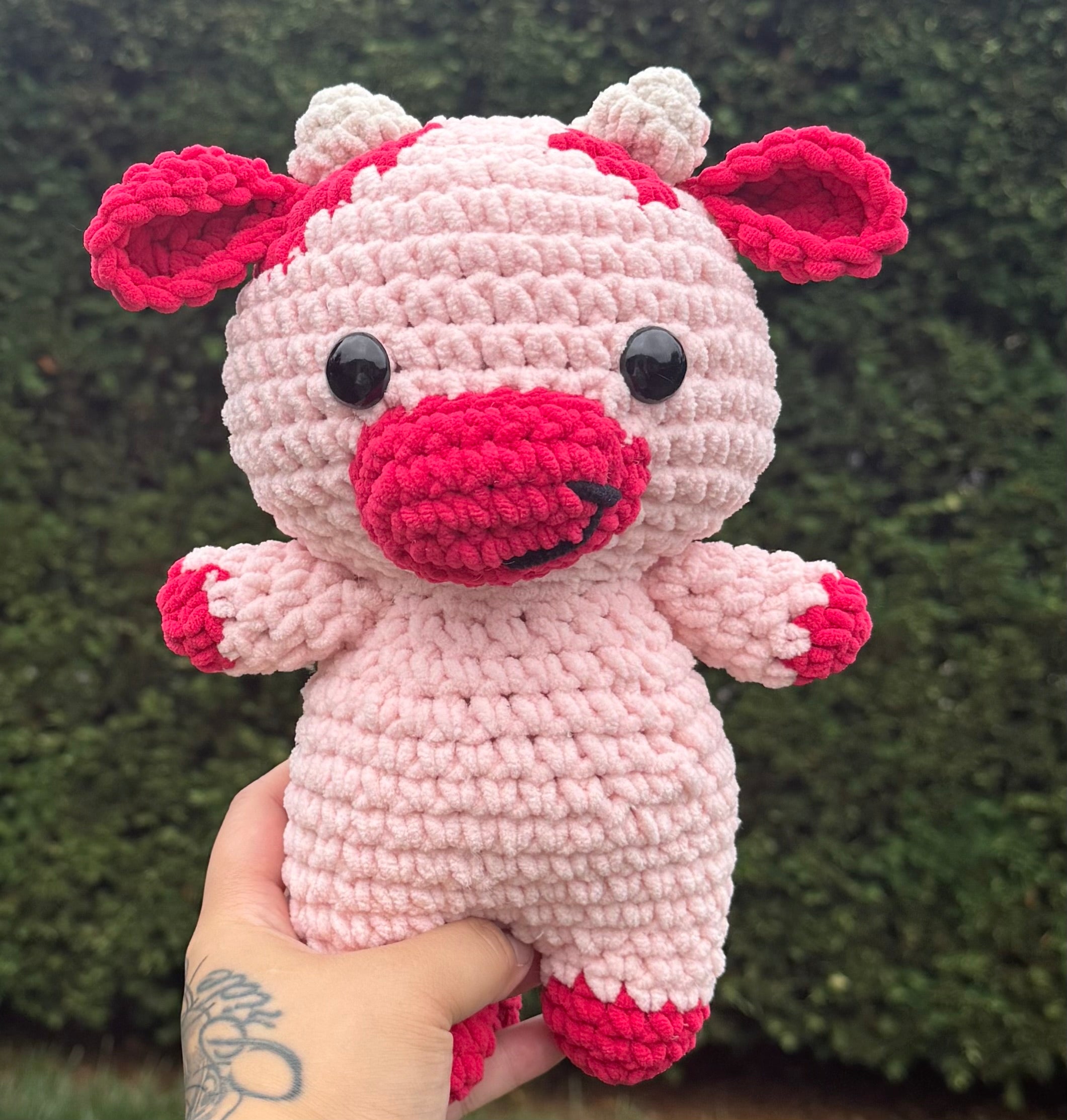 Pink cow