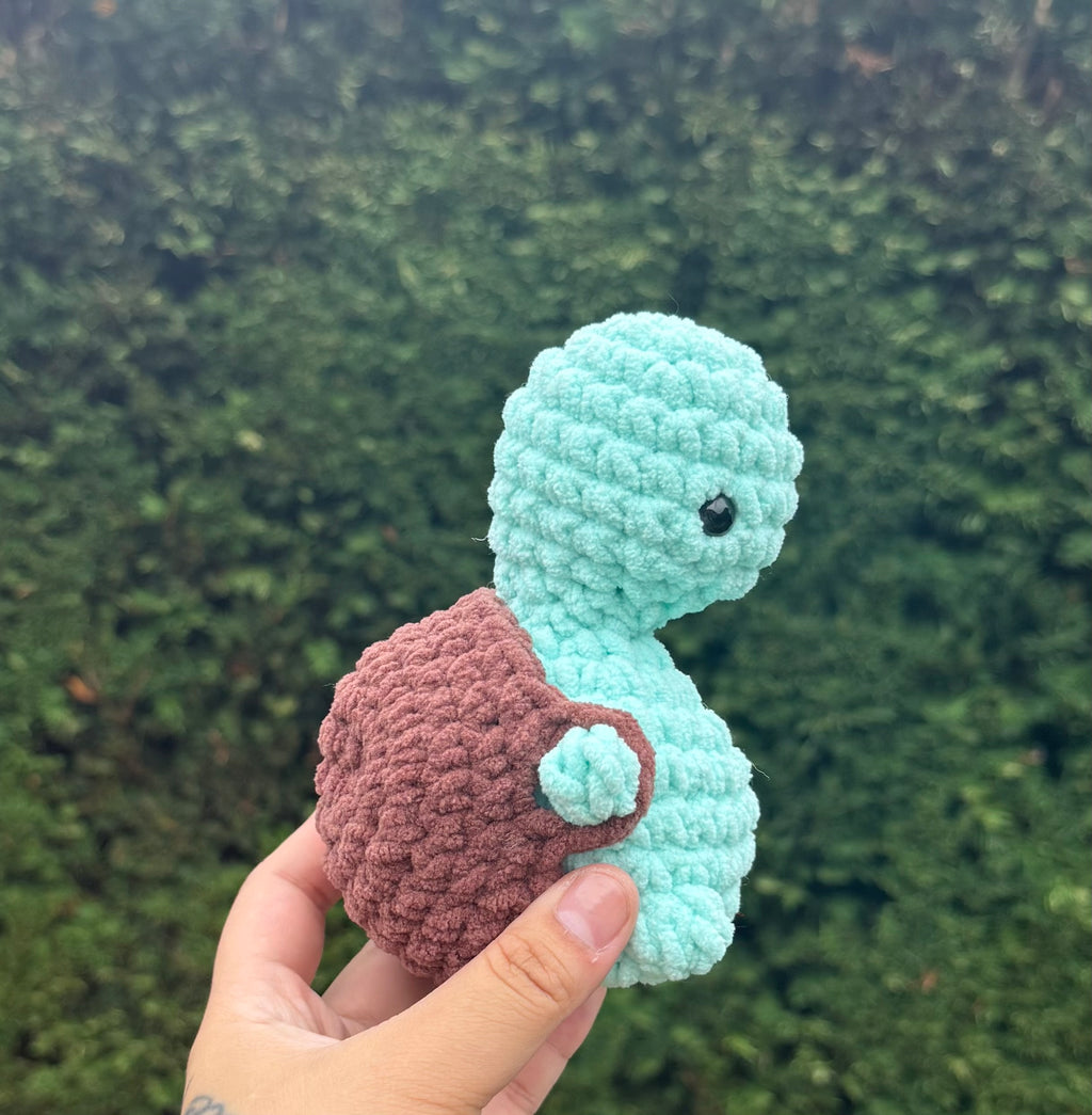 small mint chip turtle w/ a booty
