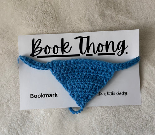 Book thong bookmark (made to order)