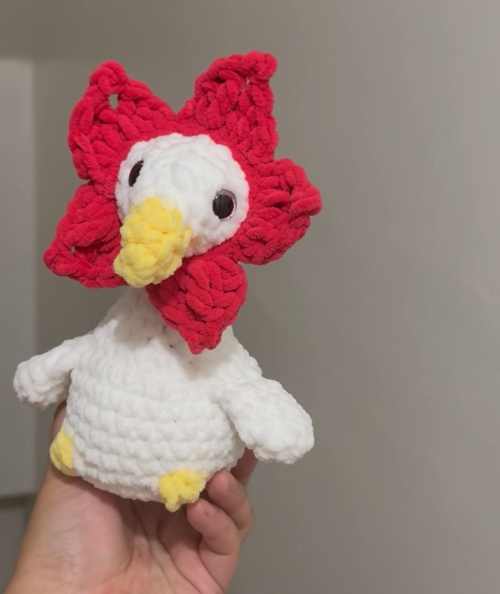 small goose w/ flower (made to order)